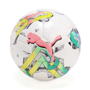 ユニセックス プーマ オービタ 6 MS サッカーボール, PUMA White-multicolor, extralarge-JPN