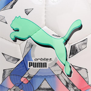 ユニセックス プーマ オービタ 6 MS サッカーボール, PUMA White-multicolor, extralarge-JPN