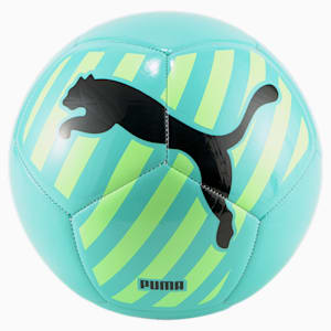 Ballon de soccer Big Cat, Menthe poivrée électrique-Jaune rapide
