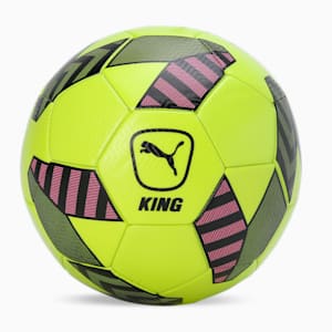 King Football, Electric Lime-PUMA Black-Poison Pink, extralarge-IND