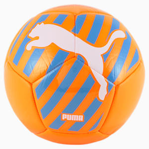 Big Cat Mini Soccer Ball, Ultra Orange-Blue Glimmer
