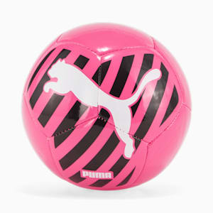 Minibalón de fútbol Big Cat, Glowing Pink-PUMA White-PUMA Black