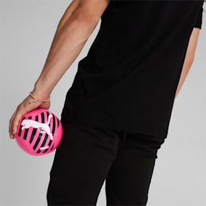 Minibalón de fútbol Big Cat, Glowing Pink-PUMA White-PUMA Black, extralarge