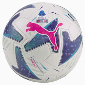 Orbita Serie A (FIFA Pro) Match Ball, Puma White-Blue Glimmer-Sunset Glow