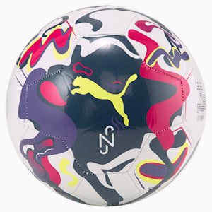 Balón de fútbol con gráfico Neymar Jr, Dark Night-Orchid Shadow-Fluro Yellow Pes, extralarge