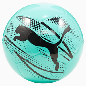 ATTACANTO Soccer Ball, Electric Peppermint-PUMA Black, extralarge