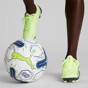 PUMA x CHRISTIAN PULISIC Cat Soccer Ball, PUMA White-Clyde Royal-Lime Smash, extralarge