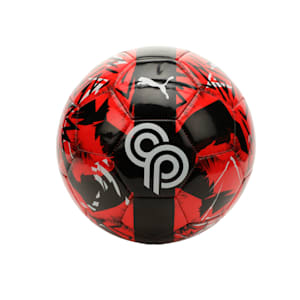 PUMA x CHRISTIAN PULISIC Soccer Ball, PUMA Red-PUMA Black-PUMA White, extralarge