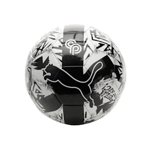 PUMA x CHRISTIAN PULISIC Soccer Ball, PUMA White-PUMA Black, extralarge