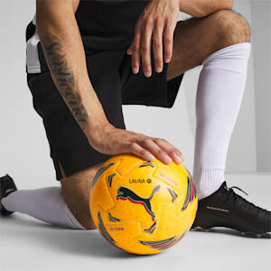 Orbita LaLiga 1 Soccer Ball, Dandelion-multi colour, extralarge