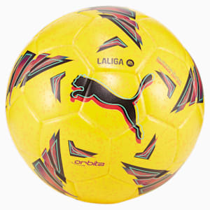 Orbita LaLiga 1 Replica Soccer Ball, Dandelion-multi colour, extralarge