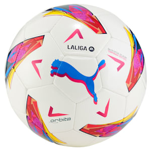 サッカーボール オービタ LALIGA 1 ハイブリッド, PUMA White-multi colour, extralarge-JPN