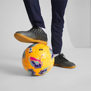 Orbita Serie A Replica Soccer Ball, Pelé Yellow-Blue Glimmer-multi colour, extralarge