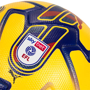 Orbita 1 EFL Football, Pelé Yellow-Team Power Blue-PUMA Red, extralarge-GBR