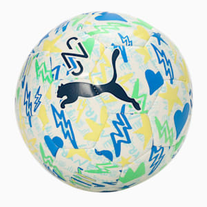 NEYMAR JR Graphic Football, PUMA White-multicolor, extralarge-IND