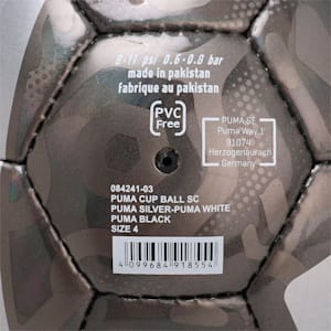 サッカーボール プーマ カップ, Puma Silver-PUMA White-PUMA Black, extralarge-JPN