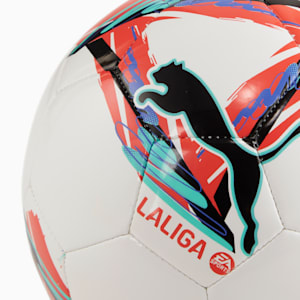 Orbita La Liga 1 Mini Soccer Ball, PUMA White-multicolor, extralarge