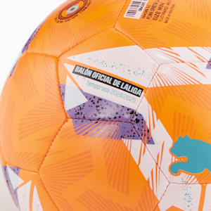 Orbita La Liga 1 Mini Soccer Ball, Fluo Orange-multicolor, extralarge