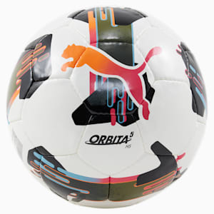 ユニセックス プーマ オービタ 5 HS サッカーボール, PUMA White-multicolor, extralarge-JPN