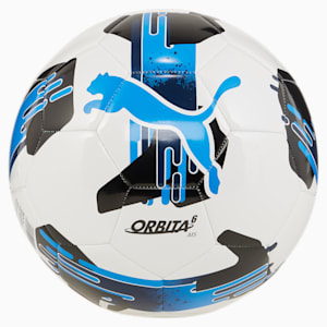 Orbita 6 Soccer Ball, PUMA White-Ignite Blue, extralarge