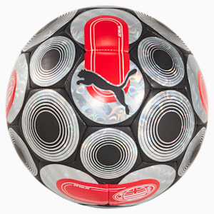 AC Milan ftblCULTURE+ Soccer Ball, PUMA Black-For All Time Red, extralarge