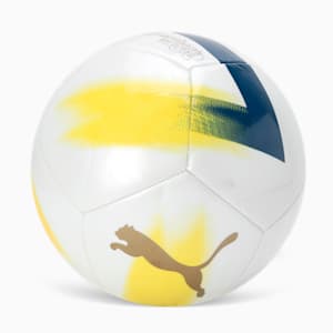 Neymar JR BNA Graphic Football, PUMA White-Gold-Pelé Yellow, extralarge-IND