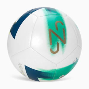 Neymar JR BNA Graphic Football, PUMA White-Gold-Pelé Yellow, extralarge-IND