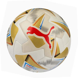Balón Oficial PUMA Cumbre CONMEBOL Copa América 2024, PUMA White-PUMA Gold, extralarge