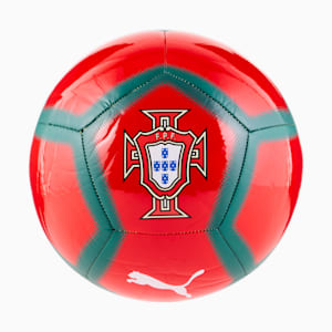 Portugal Graphic Soccer Ball, Sport Red-PUMA White, extralarge