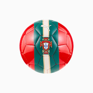 Portugal Fan Mini Soccer Ball, Sport Red-PUMA White, extralarge