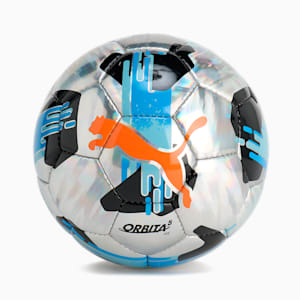 ユニセックス プーマ オービタ 5 HS サッカーボール, Puma Silver-Multicolor, extralarge-JPN