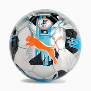 ユニセックス プーマ オービタ 5 HS サッカーボール, Puma Silver-Multicolor, extralarge-JPN