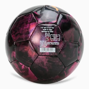 CUP Graphic Mini Football, Pure Magenta-PUMA Black-Heat Fire, extralarge-IND