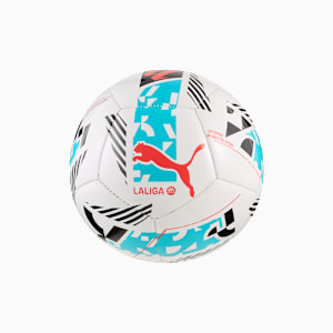PUMA Orbita LaLiga 1 Mini Soccer, PUMA White-multicolor, extralarge
