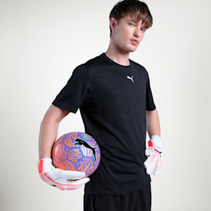 Neymar Jr Graphic Football, Orange Poppy-PUMA Black, extralarge-IND