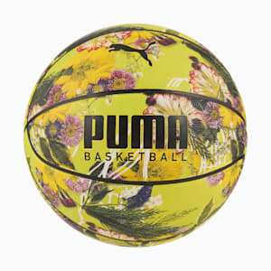 Basketball Dunked In Florals, Olive Green-Puma Black--multi colour, extralarge