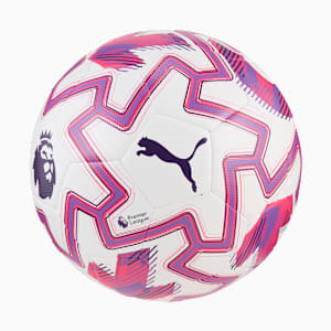 PUMA Orbita Cup Premier League Brilliance Football, PUMA White-multicolor, extralarge-GBR