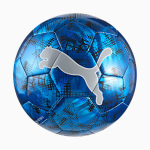 PUMA CUP Graphic Football, Ultra Blue-PUMA Black-Gray Echo, extralarge-GBR