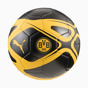 BVB CULTURE Ball, PUMA Black-Matte Puma Gold, extralarge