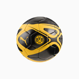 BVB CULTURE Ball Mini, PUMA Black-Matte Puma Gold, extralarge