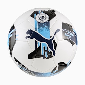 Manchester City Orbita 6 Training Ball, PUMA White-PUMA Navy, large