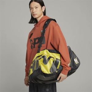 PUMA x P.A.M. Duffle Bag, PUMA Black-Fresh Pear-TBD, extralarge-IND