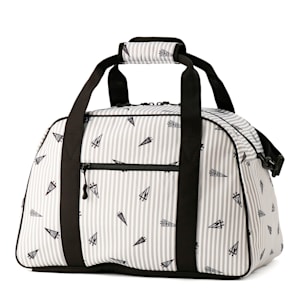 ユニセックス ゴルフ フラッグ グラフィック ボストンバッグ 33L, Bright White