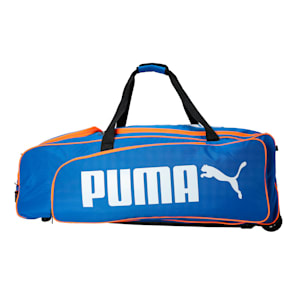 PUMA Cricket Wheelie Trolley, Bluemazing-Fluo Orange, extralarge-IND