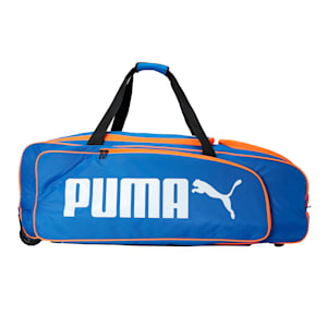 PUMA Cricket Wheelie Trolley, Bluemazing-Fluo Orange, extralarge-IND