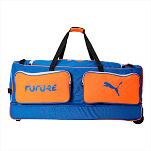 Future 1 Cricket Trolley Bag, Bluemazing-Fluo Orange, extralarge-IND