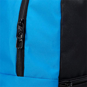teamGOAL Core Unisex Football Backpack, Electric Blue Lemonade-Puma Black, extralarge-IND