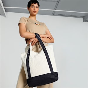 MMQ Shopper, Putty-Dark Blue, extralarge-IND