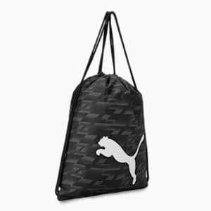 PUMA Beta Unisex Gym Sack, PUMA Black-AOP, extralarge-IND