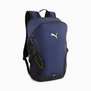 Puma unisex navy buzz backpack hot sale